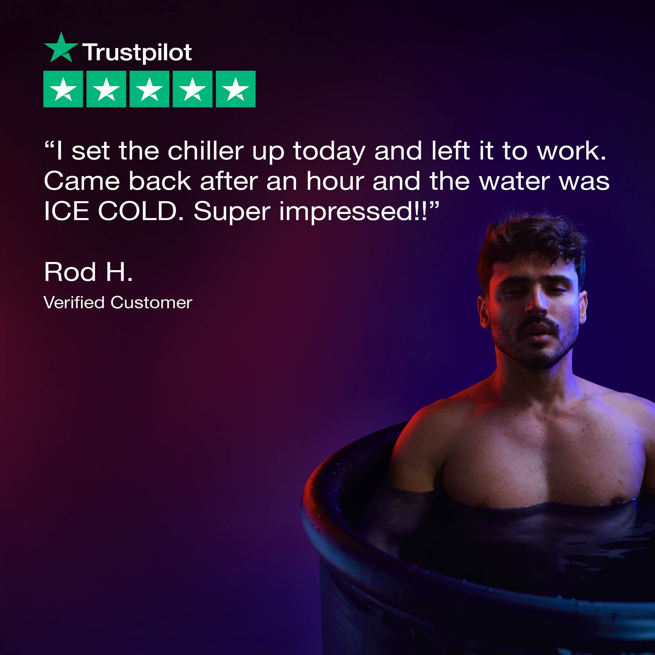 nurecover PodChiller - SubZero vattenkylare - nurecover