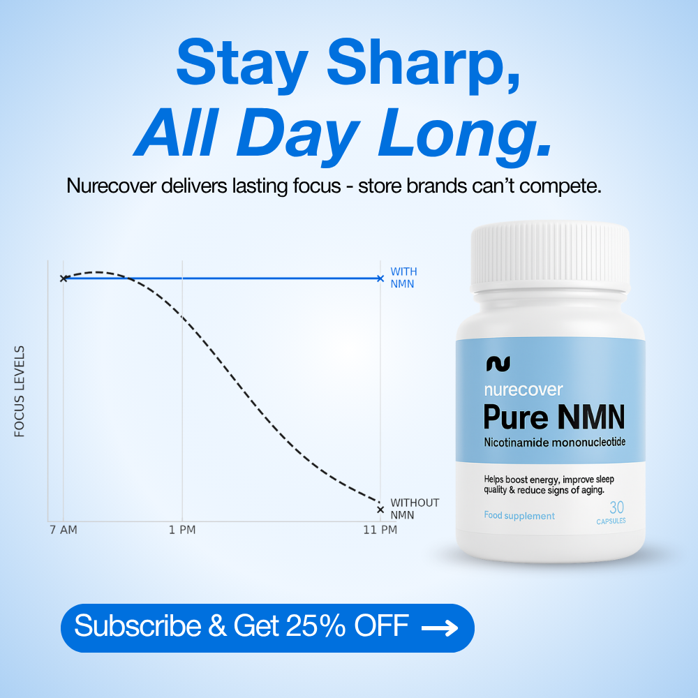 Nurecover® Pure NMN 500 mg kapslar