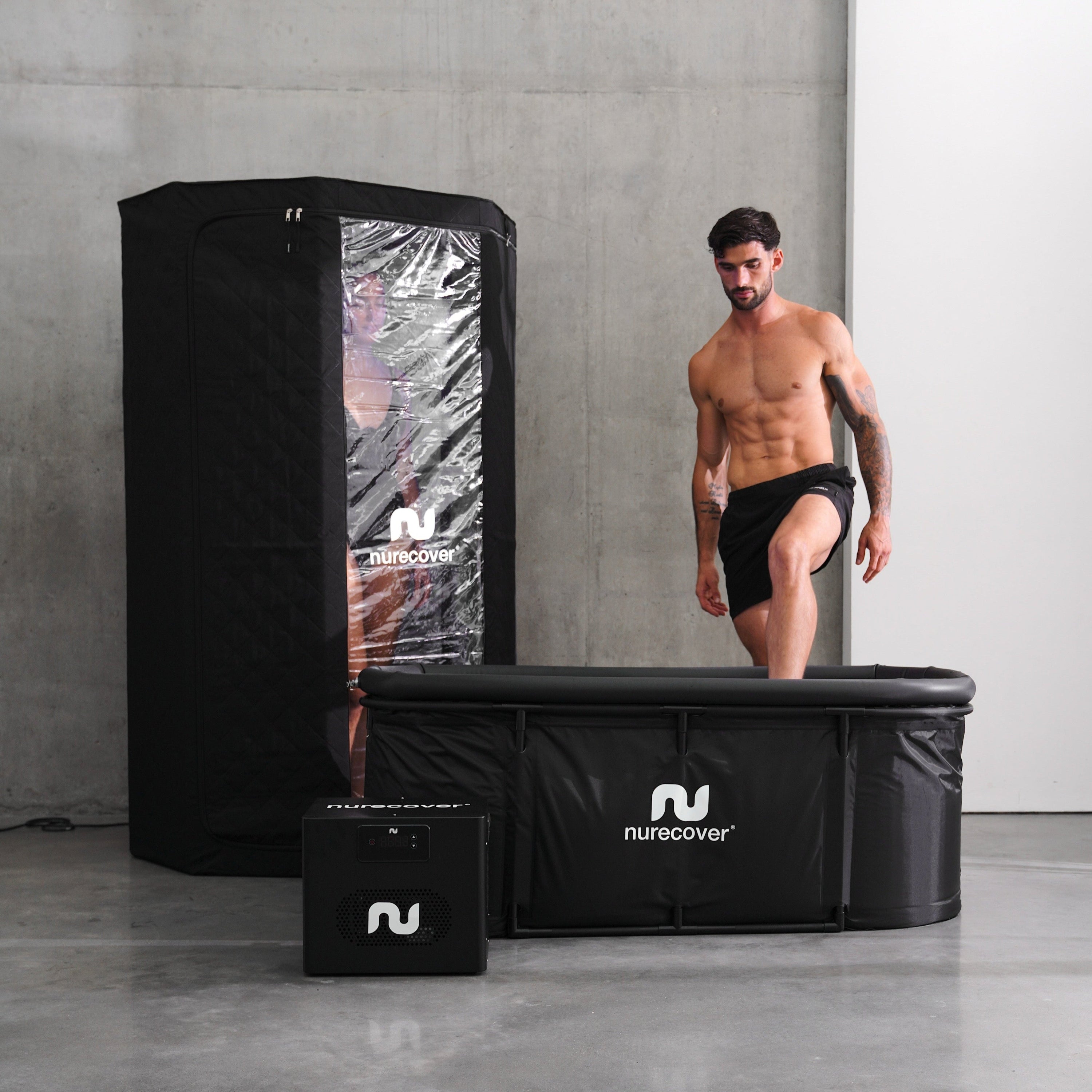 Elite-paketet - SaunaPro + Plunge + Chiller
