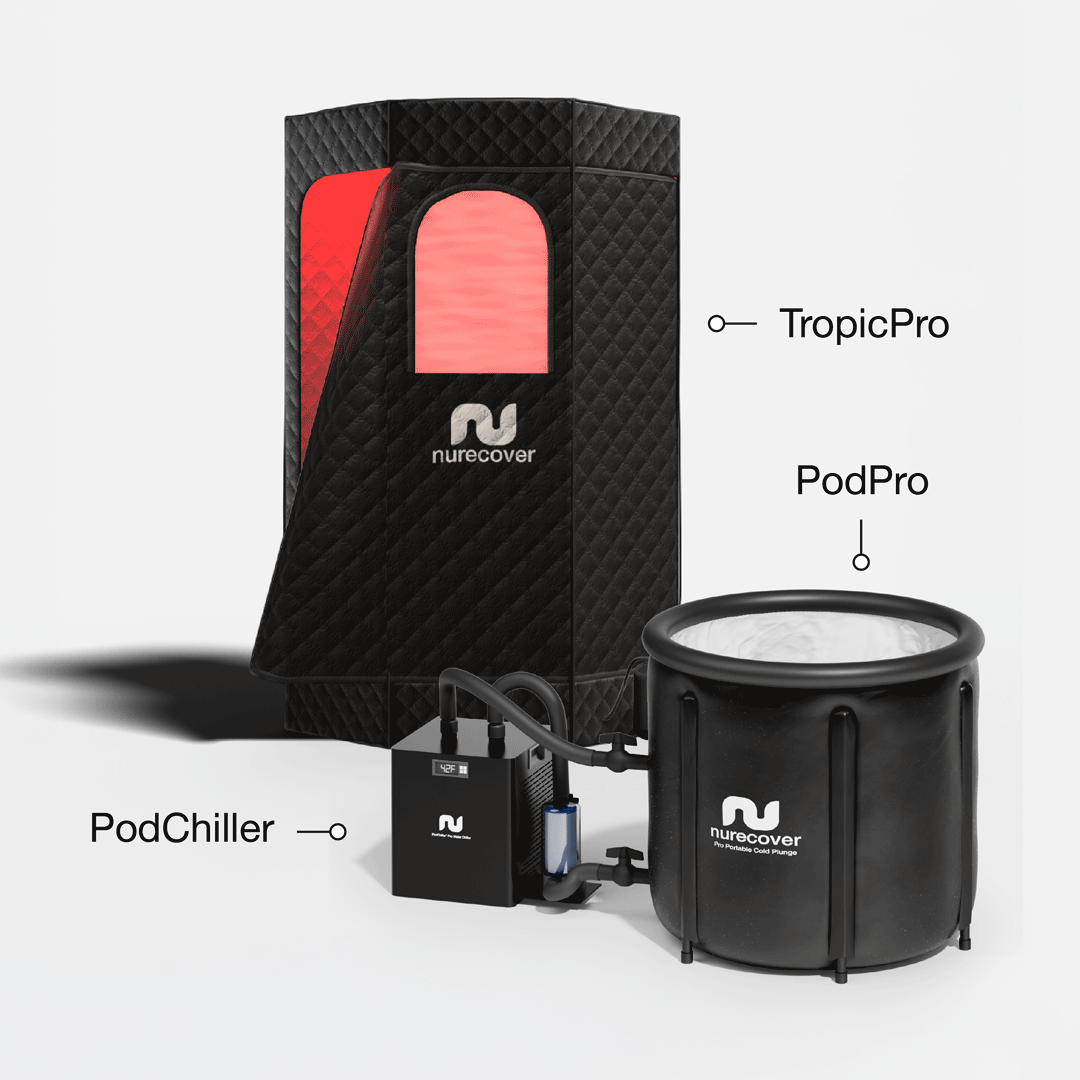 nurecover Tropic® bastu + isbad för hemmet